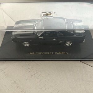Road champs black 1969 Camaro e display case